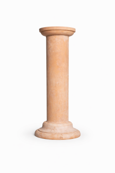 schlichte Säule Terracotta
